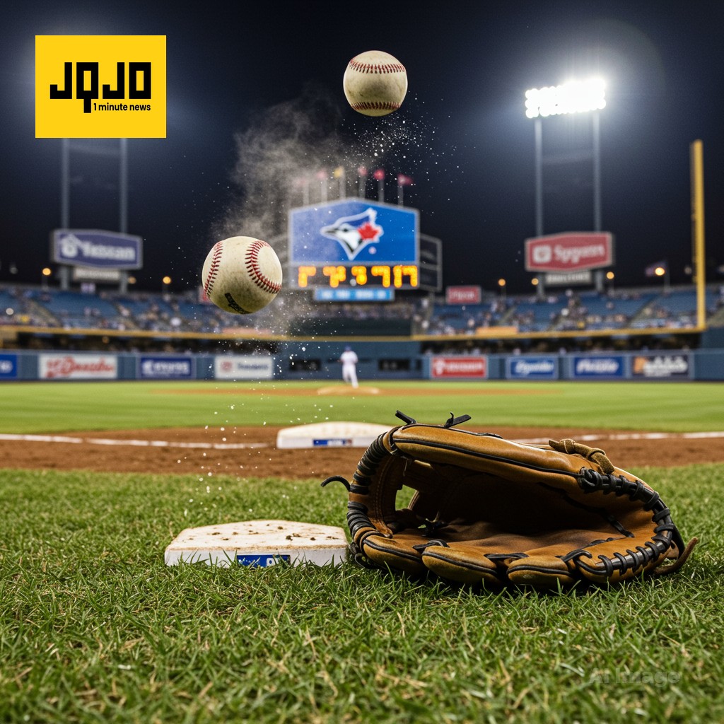Barger frappe le premier grand chelem en Serie Mondiale, les Blue Jays s'imposent 11-4