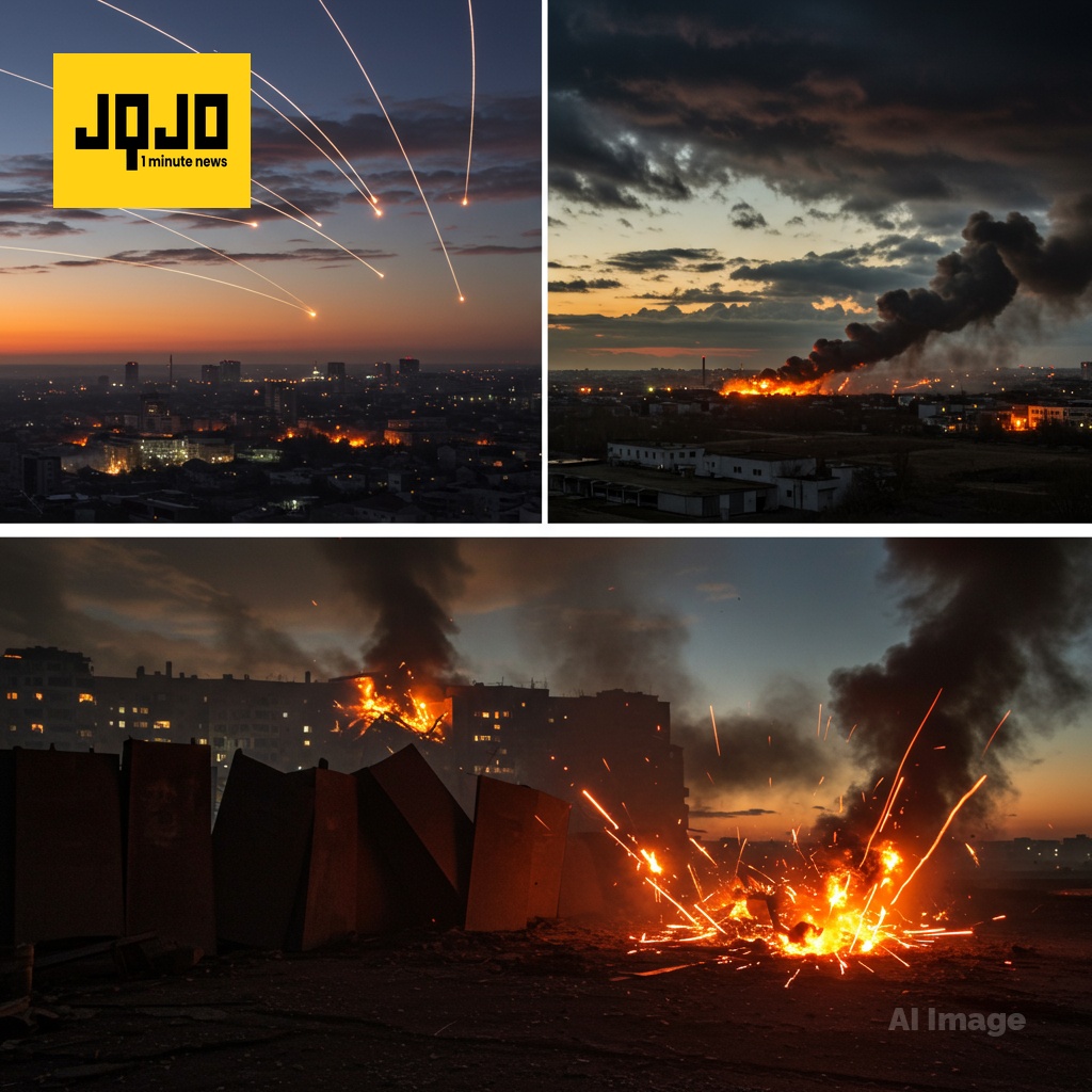 Russia's Overnight Strikes Kill Four In Ukraine