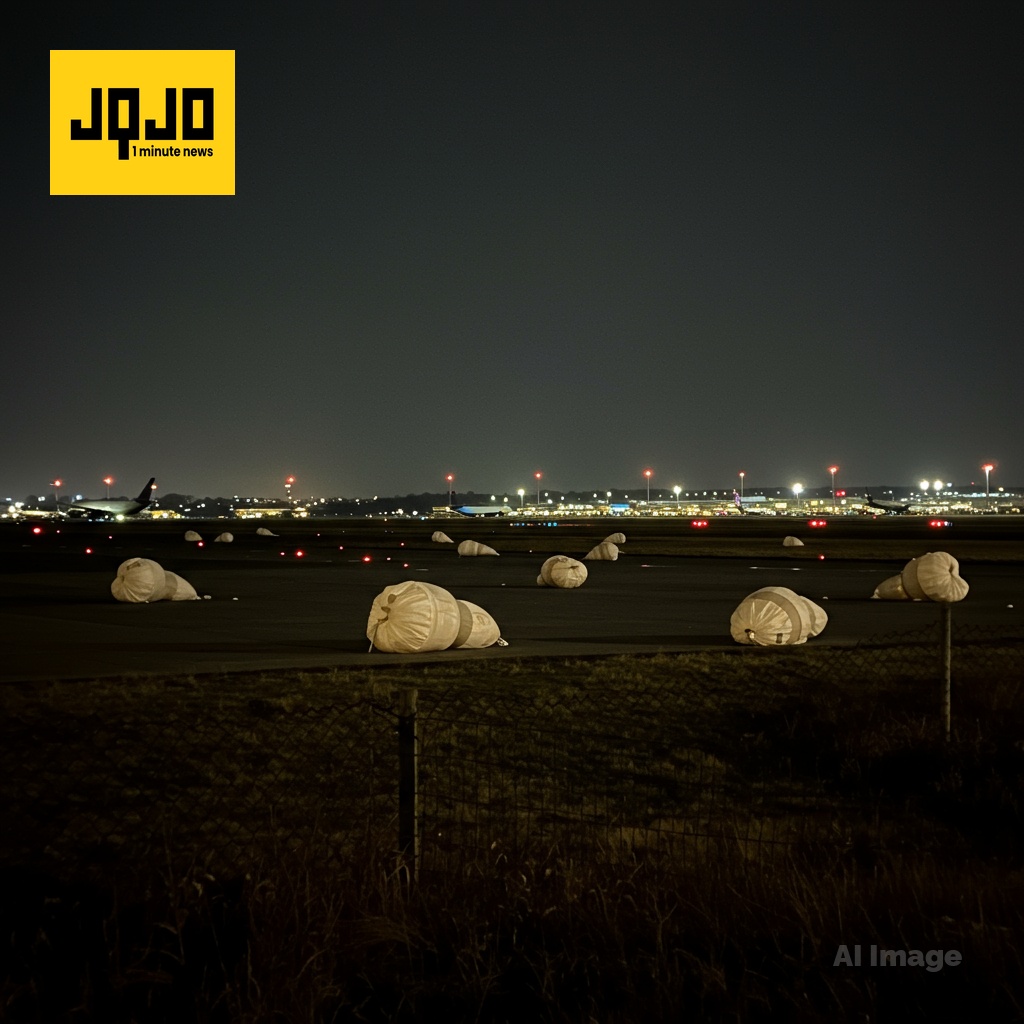 Flights Disrupted After Suspected Smuggling Balloon Sightings