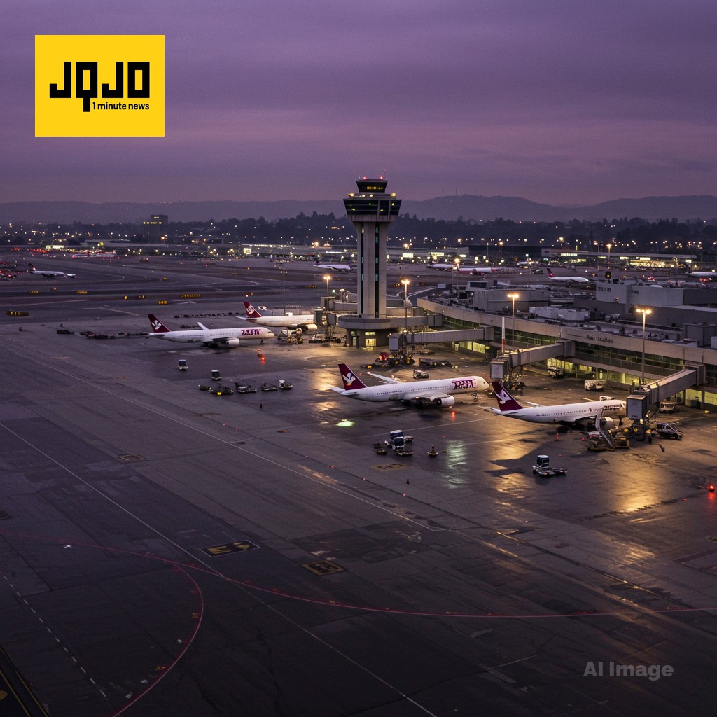 نقص الموظفين يجبر على توقف مؤقت في الرحلات بمطار لوس أنجلوس الدولي بسبب الإغلاق الفيدرالي