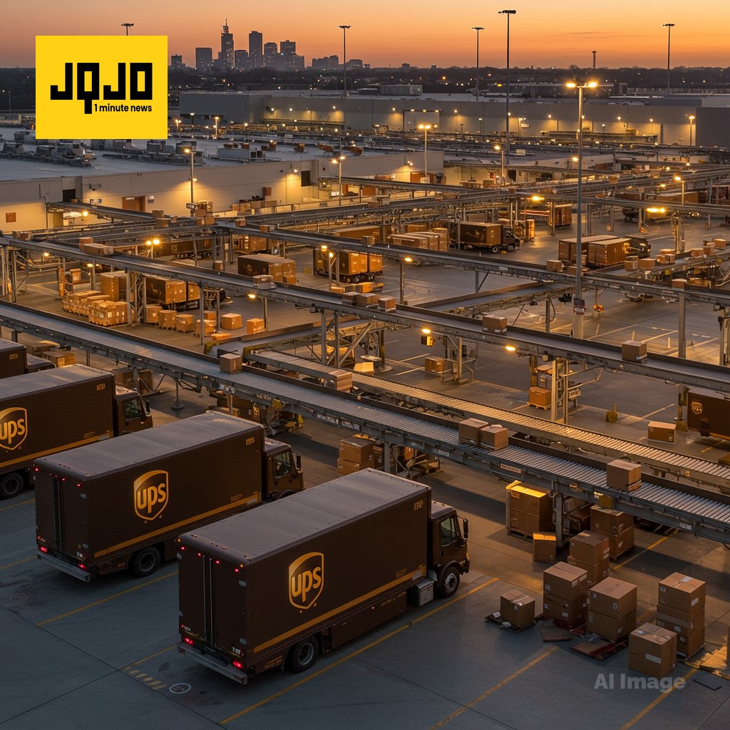 UPS dépasse les attentes de Wall Street avec un chiffre d'affaires de 21,4 milliards de dollars.