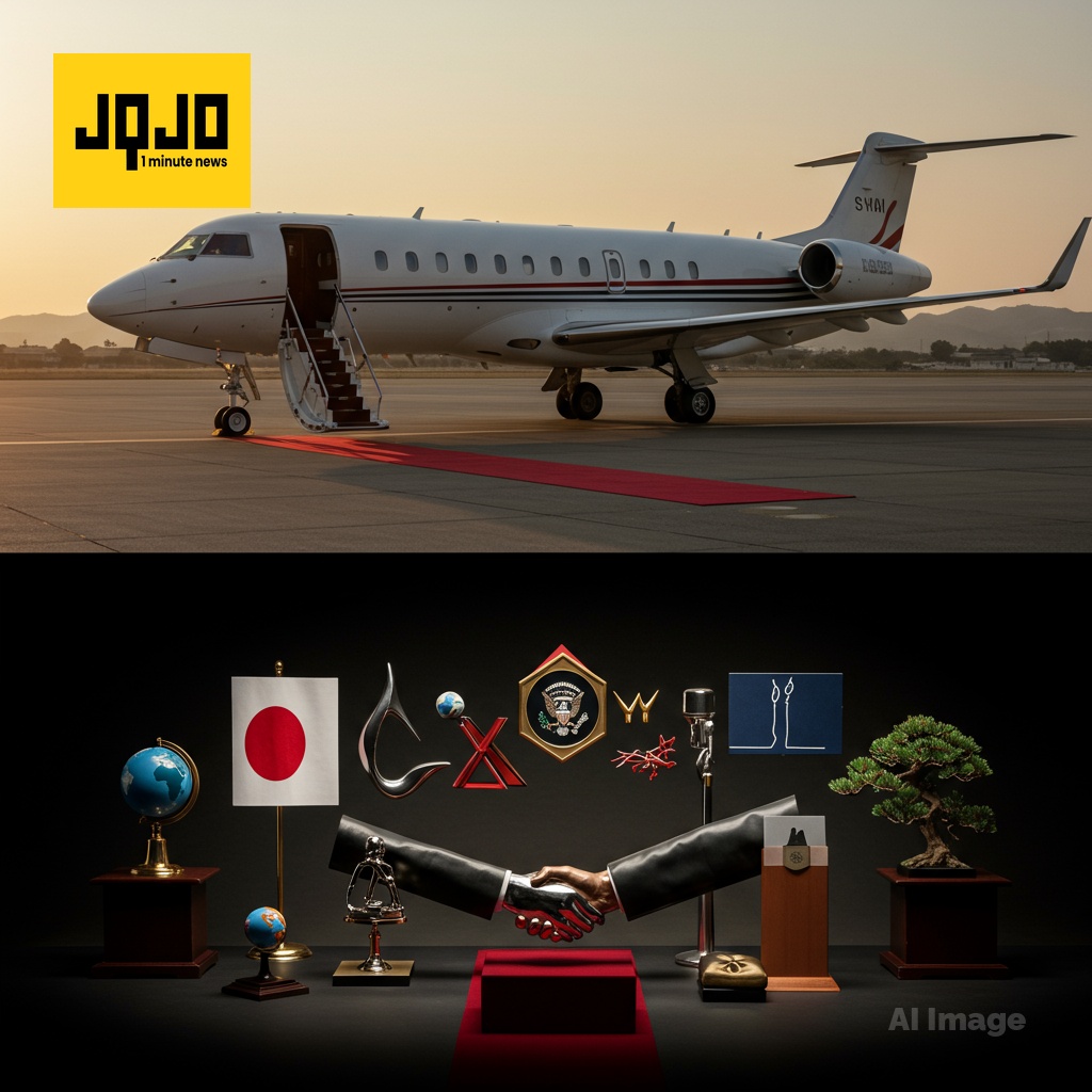 Takaichi de Japón agasaja a Trump en Tokio