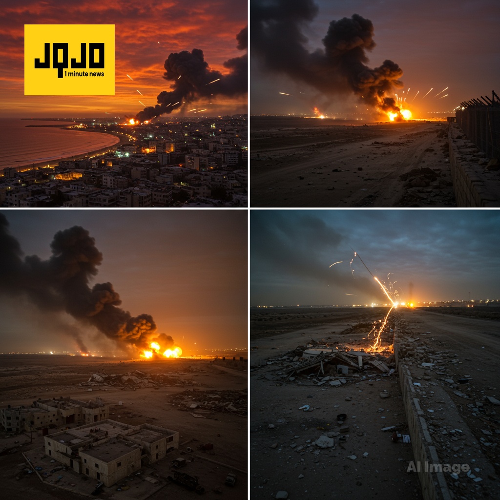 इजरायल ने गाजा में "बलपूर्वक" हमलों का आदेश दिया, हमास पर युद्धविराम तोड़ने का आरोप