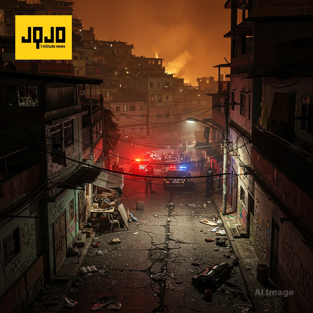 ریو ڈی جنیرو میں پولیس آپریشن میں 64 ہلاک، برازیل کی تاریخ کی سب سے مہلک کارروائی