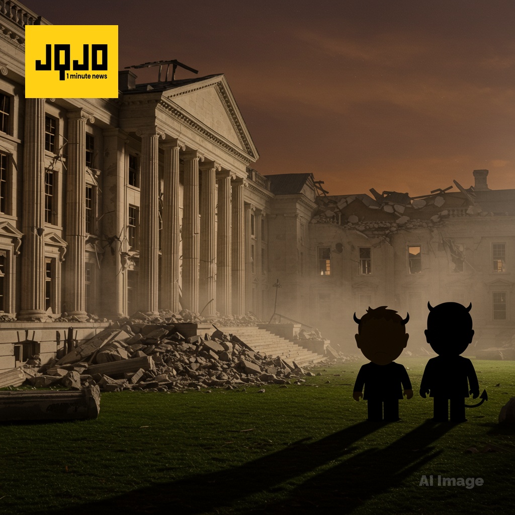 South Park revient avec un épisode d'Halloween qui satirise la démolition par Trump de l'aile Est de la Maison Blanche