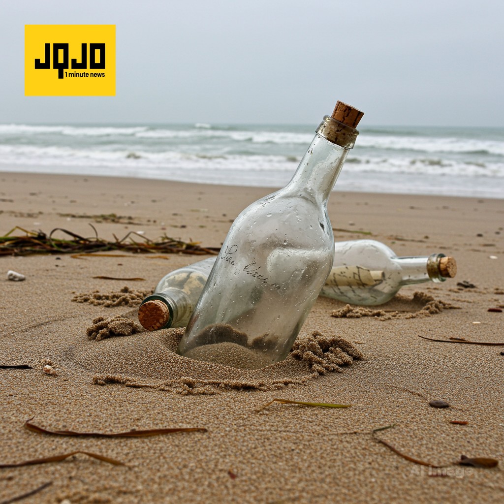 WWI soldiers' messages in a bottle found on beach more than 100 years later