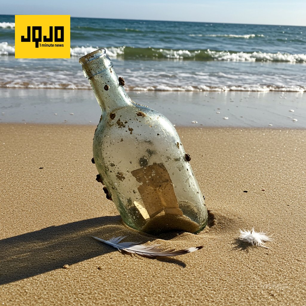 Messages in bottle written by World War I soldiers in 1916 found on Australian beach: "Absolutely stunned"