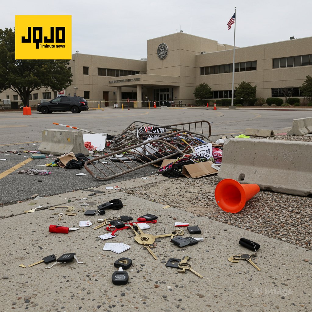 Une candidate démocrate et cinq autres personnes mises en examen pour avoir bloqué un véhicule d'agent fédéral