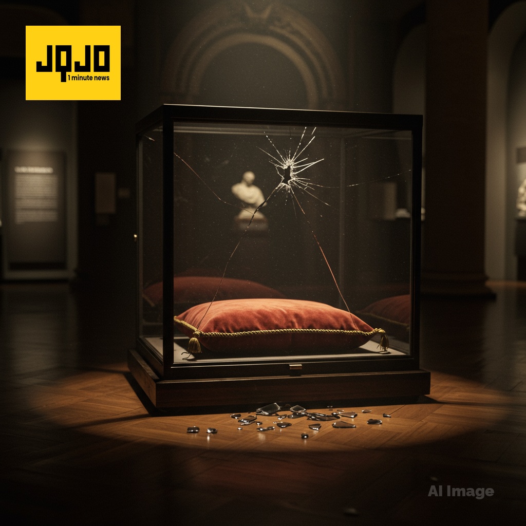 إلقاء القبض على رجلين في سرقة مجوهرات اللوفر بقيمة 88 مليون يورو