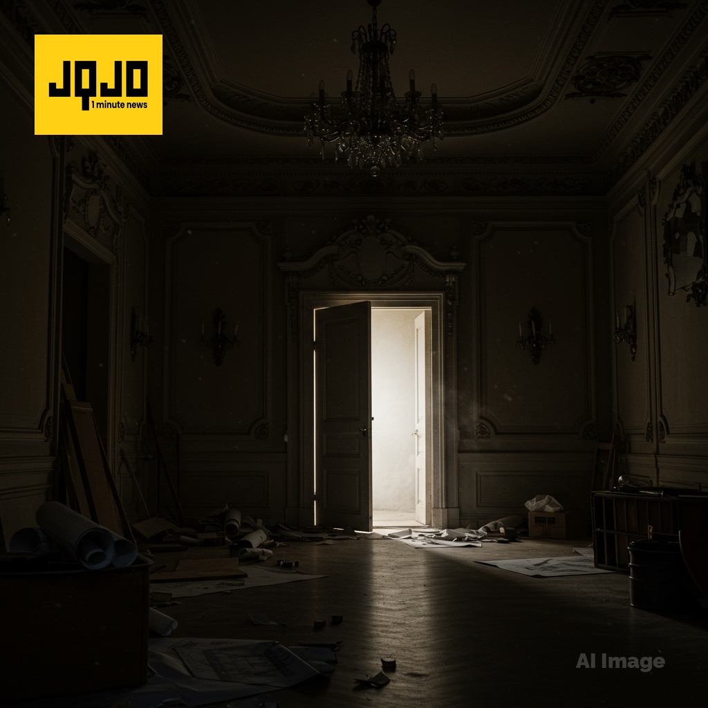 ईस्ट विंग विध्वंस पर प्रतिक्रिया के बीच व्हाइट हाउस के नए बैंक्वेट हॉल से जुड़ी कंपनियों ने अपनी ऑनलाइन उपस्थिति को कम किया