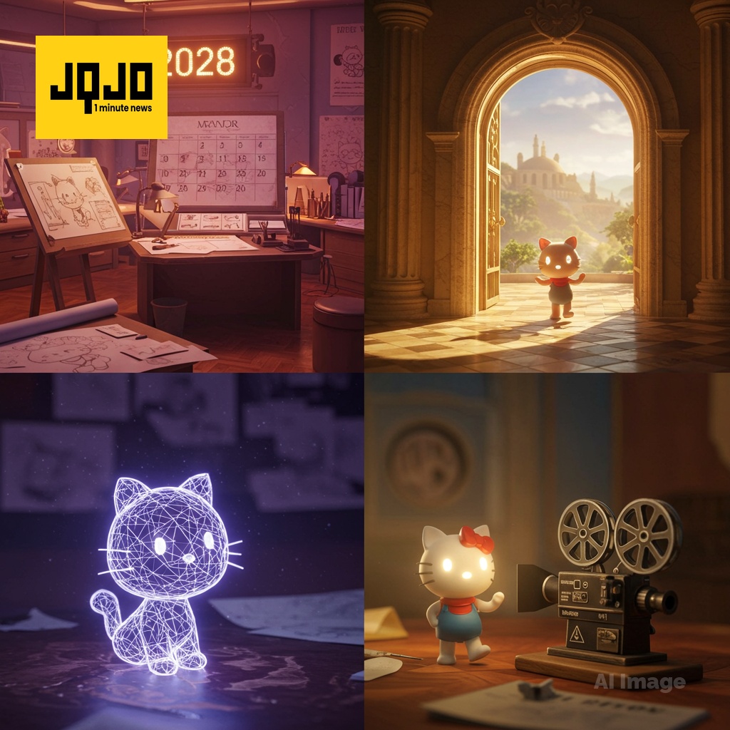 Hello Kitty llega a Hollywood en 2028