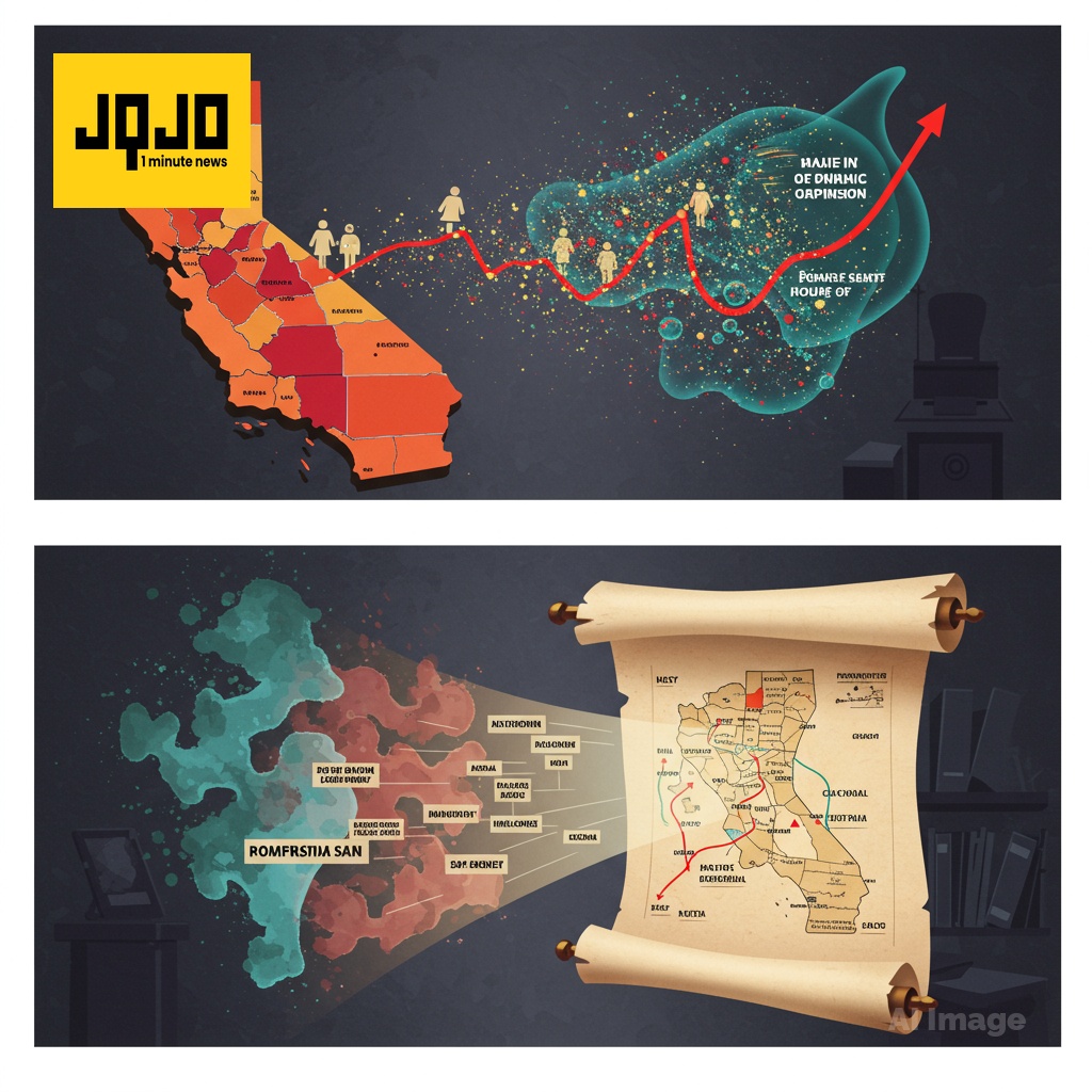 कैलिफ़ोर्निया में कांग्रेस की नई सीट: 56% मतदाता प्रस्ताव 50 का समर्थन करते हैं