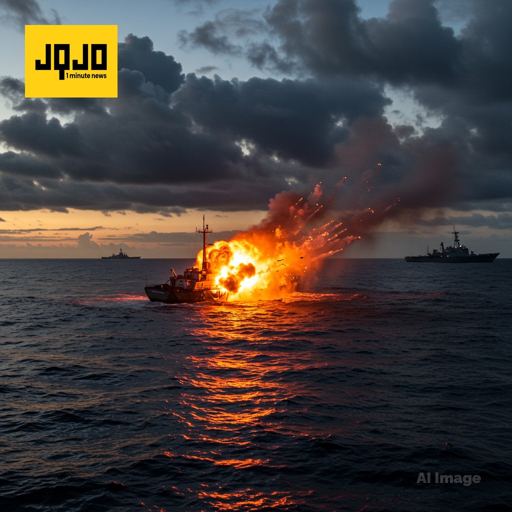 Frappe américaine dans le Pacifique : quatre morts dans un bateau présumé de trafic de drogue