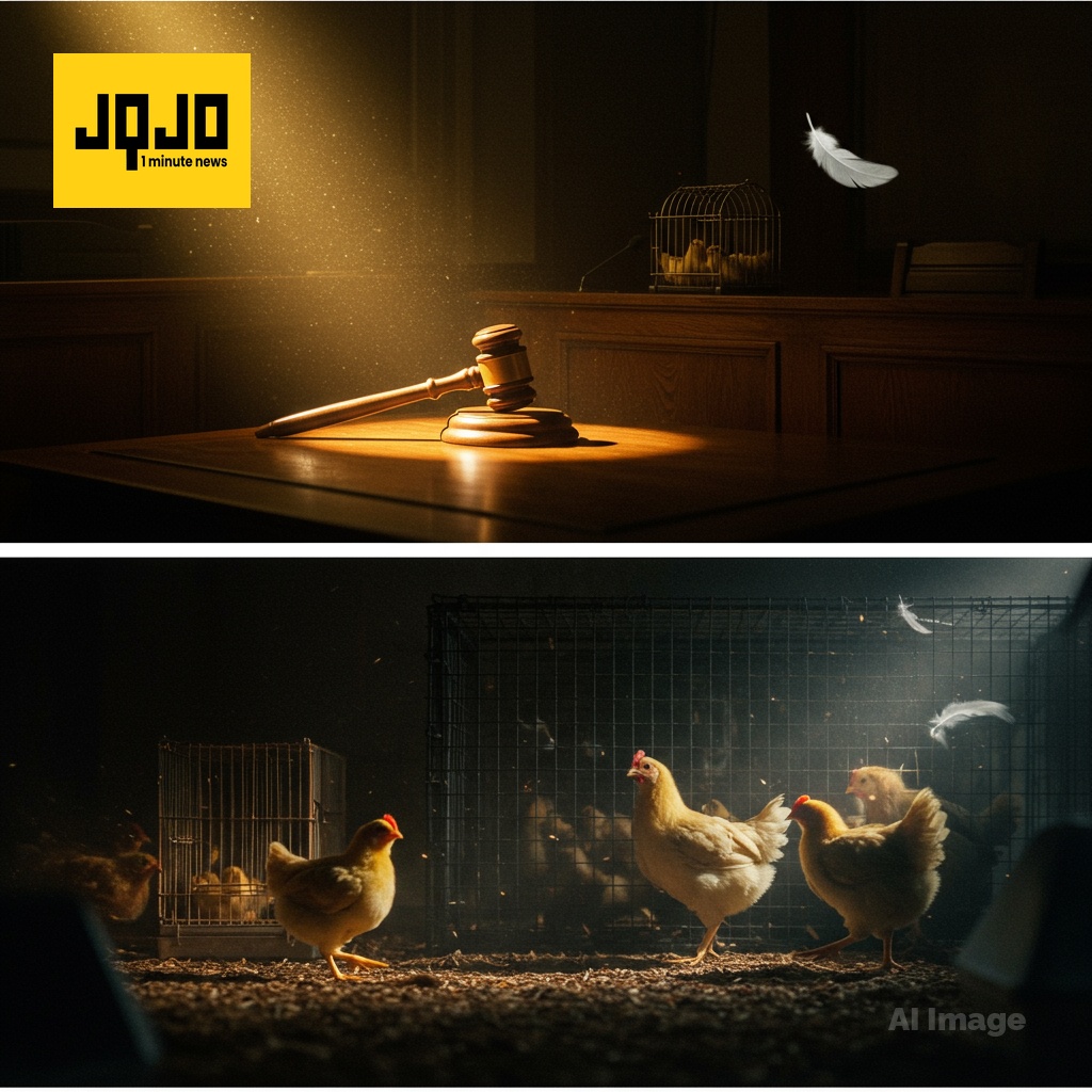 کارکن کو مرغی چوری کے الزام میں مجرم ٹھہرایا گیا، قانون سے بالاتر نہیں