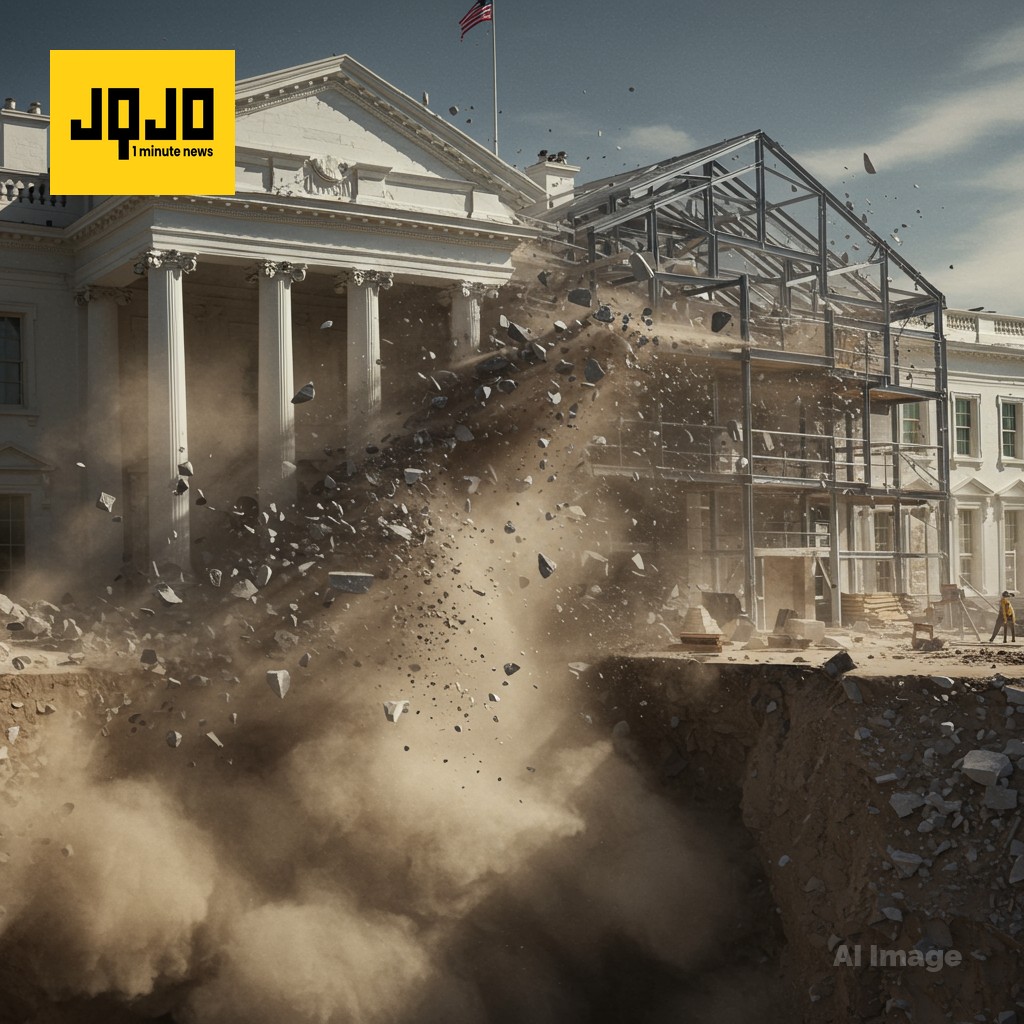 अधिकांश अमेरिकी ट्रम्प के व्हाइट हाउस बॉलरूम योजना का विरोध करते हैं: पोल