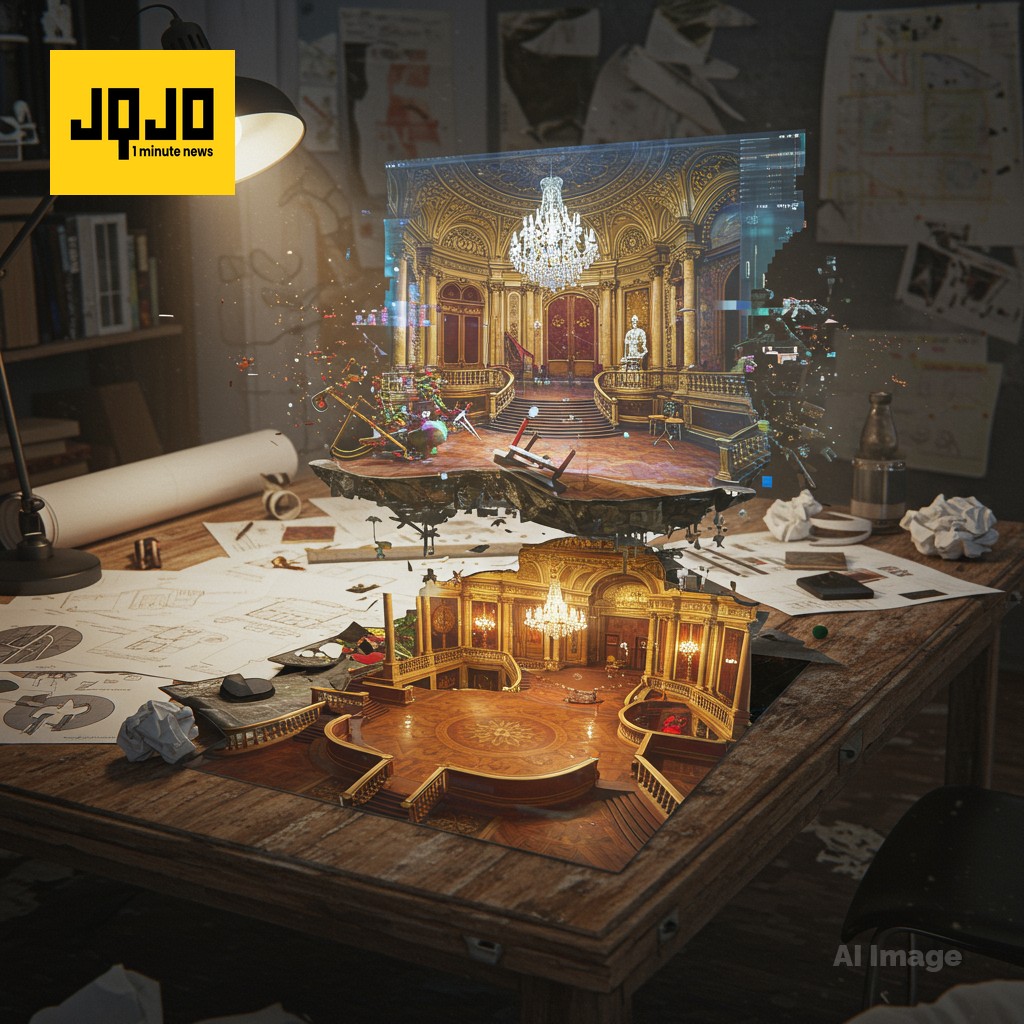 ٹرمپ کے نئے بال روم کے ماڈل میں غلطیاں