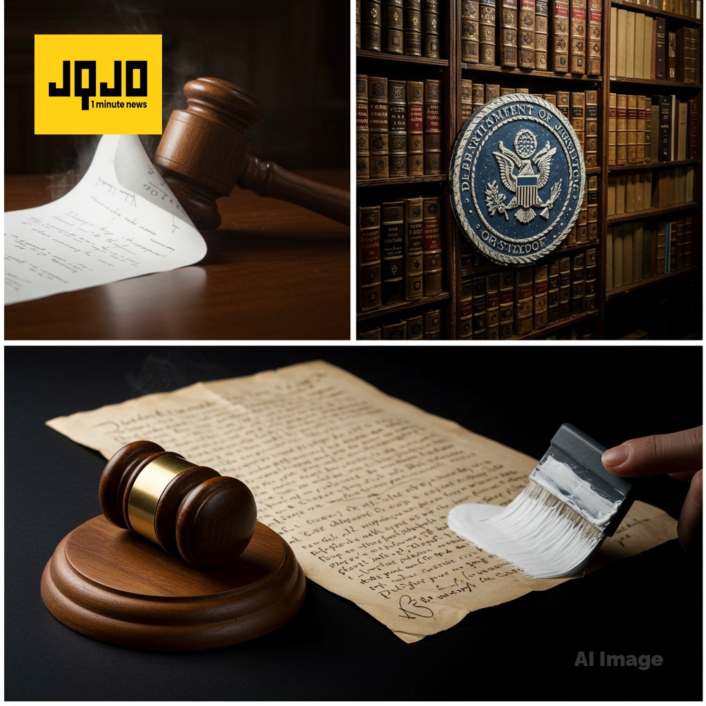 司法部修改特朗普和1月6日相关案件备忘录，律师称其为“奥威尔式”