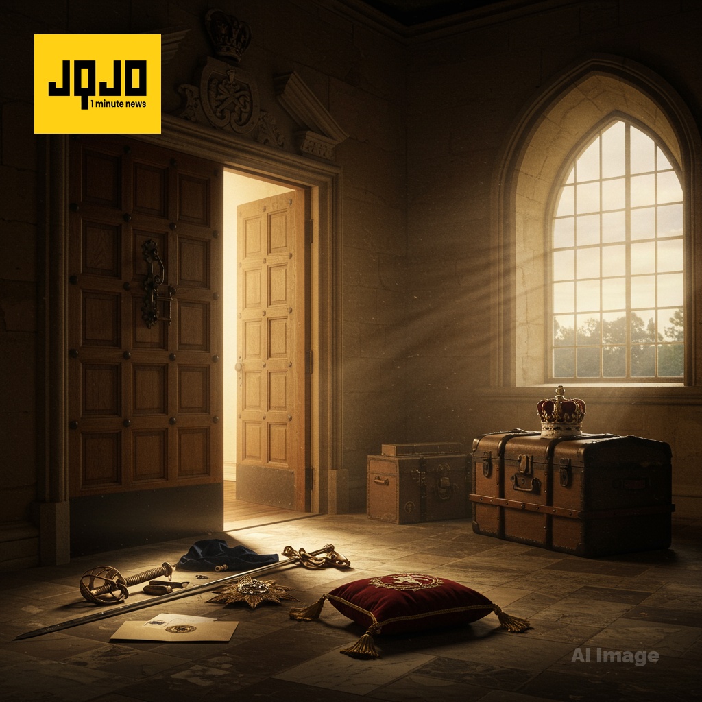 El Rey Carlos III despoja al Príncipe Andrés de sus títulos y le ordena abandonar el Royal Lodge