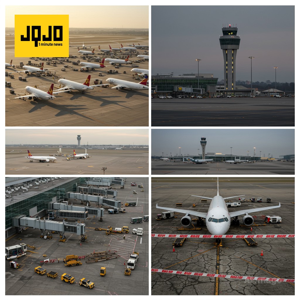 تأخيرات بالمطارات الأمريكية بسبب إغلاق الحكومة ونقص المراقبين الجويين