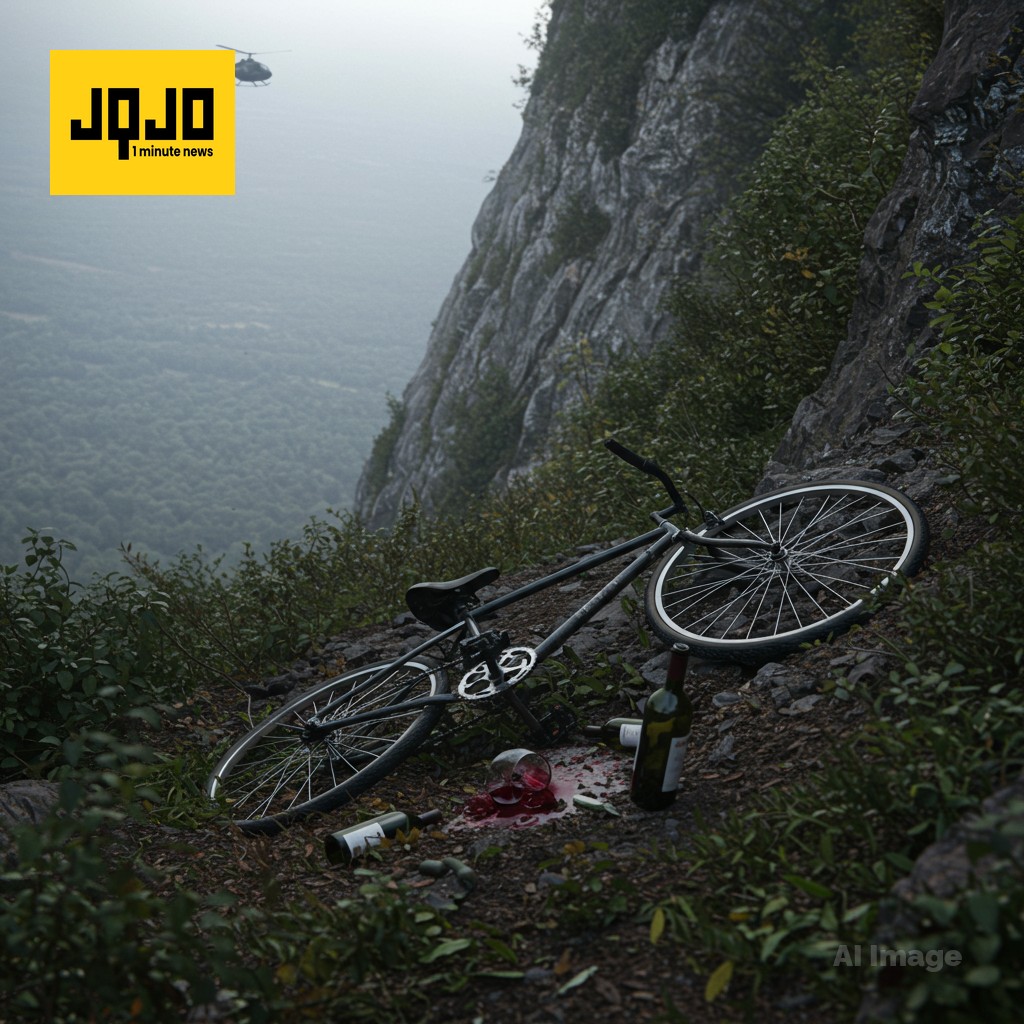 Wine keeps French cyclist alive after ravine fall