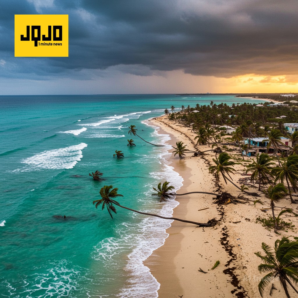 Deadly storms batter Caribbean India and Vietnam