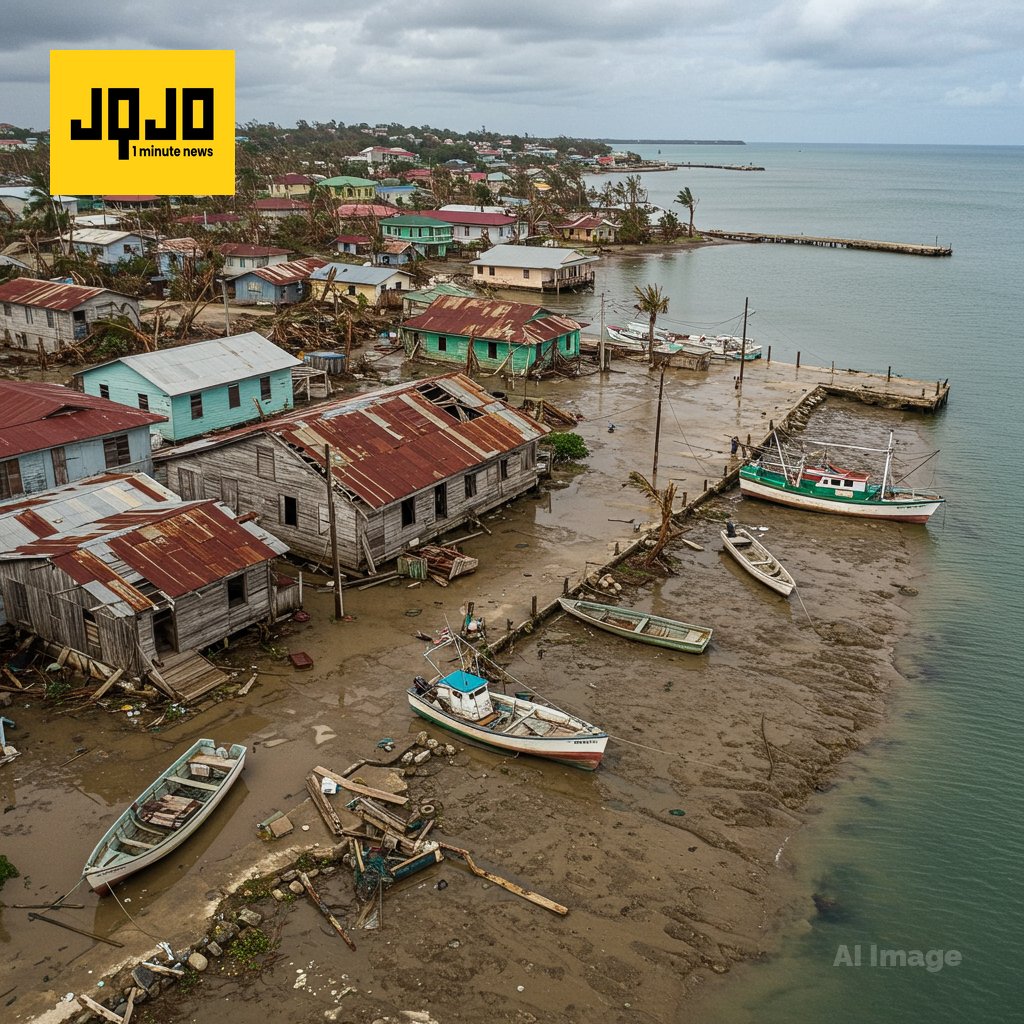 Hunger and despair spreads across historic seaport in Jamaica after ' Melissa'