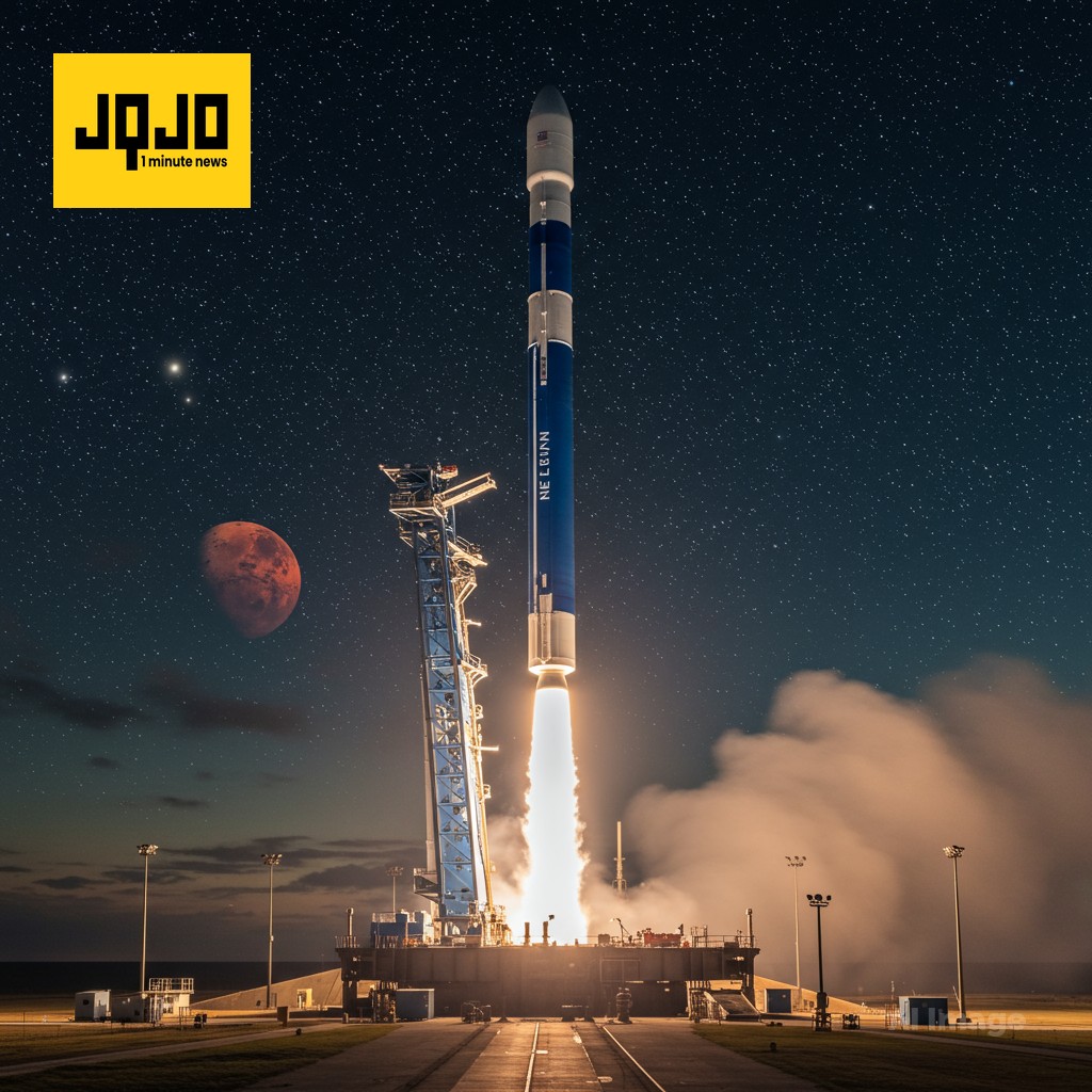 New Glenn engines fire ahead Mars mission