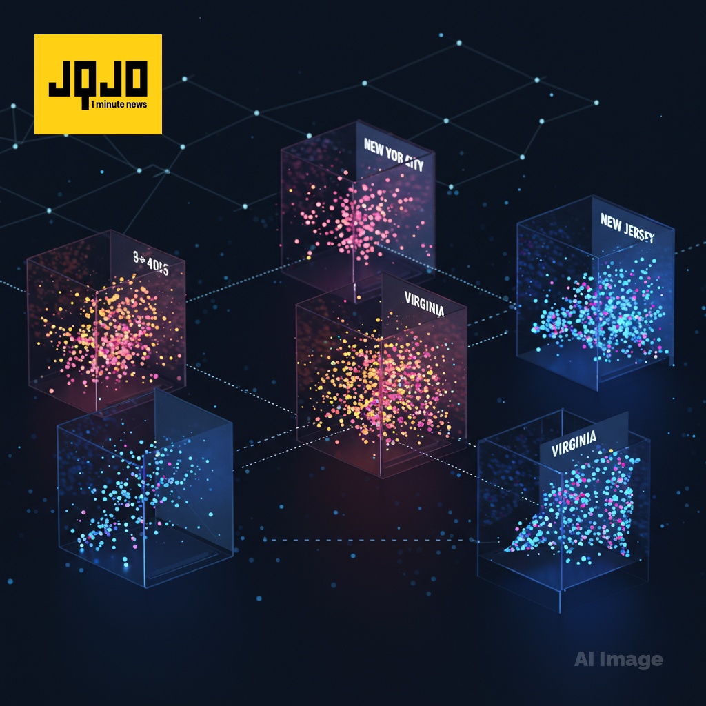 ابتدائی ووٹنگ کے پیٹرن نمایاں ہو رہے ہیں، کیونکہ نیویارک اور نیو جرسی میں ووٹنگ جاری ہے