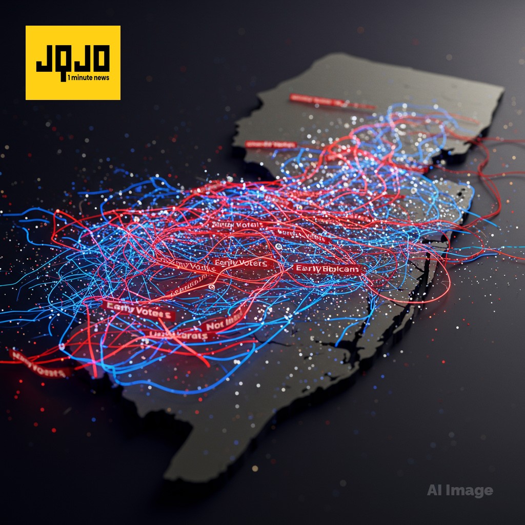 Casi un millón de votos anticipados en Nueva Jersey: Rasmussen ve una ligera ventaja para Sherrill, pero la carrera sigue reñida