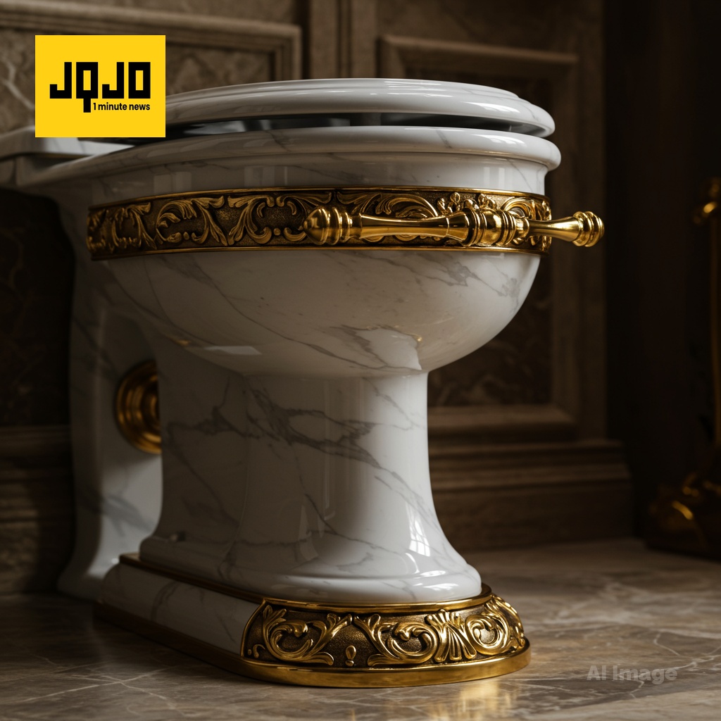 ترامب يجدد حمام غرفة لينكون بالحجر الرخامي