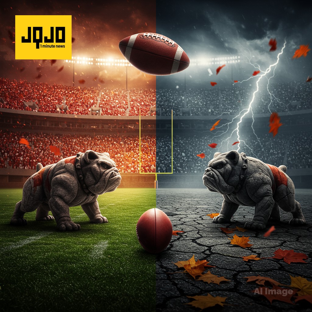 佐治亚州在第四节末段凭借关键扑救后的36码达阵反超佛罗里达州