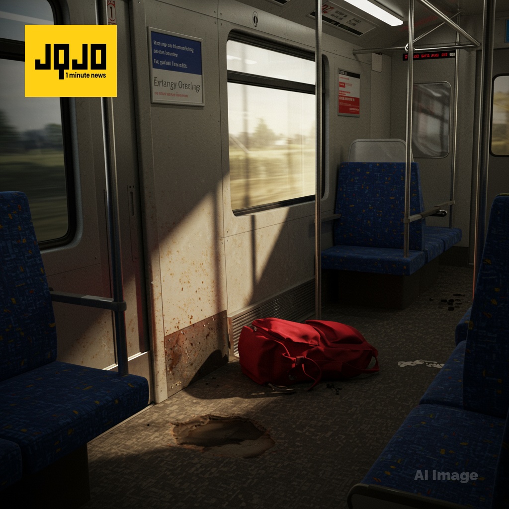 طعن قطار في هنتينغدون: اعتقال شخصين وإصابات