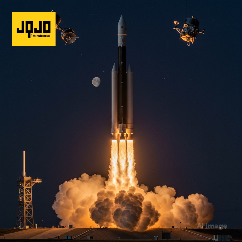 New Glenn Static Fire Pushes ESCAPADE Launch Closer