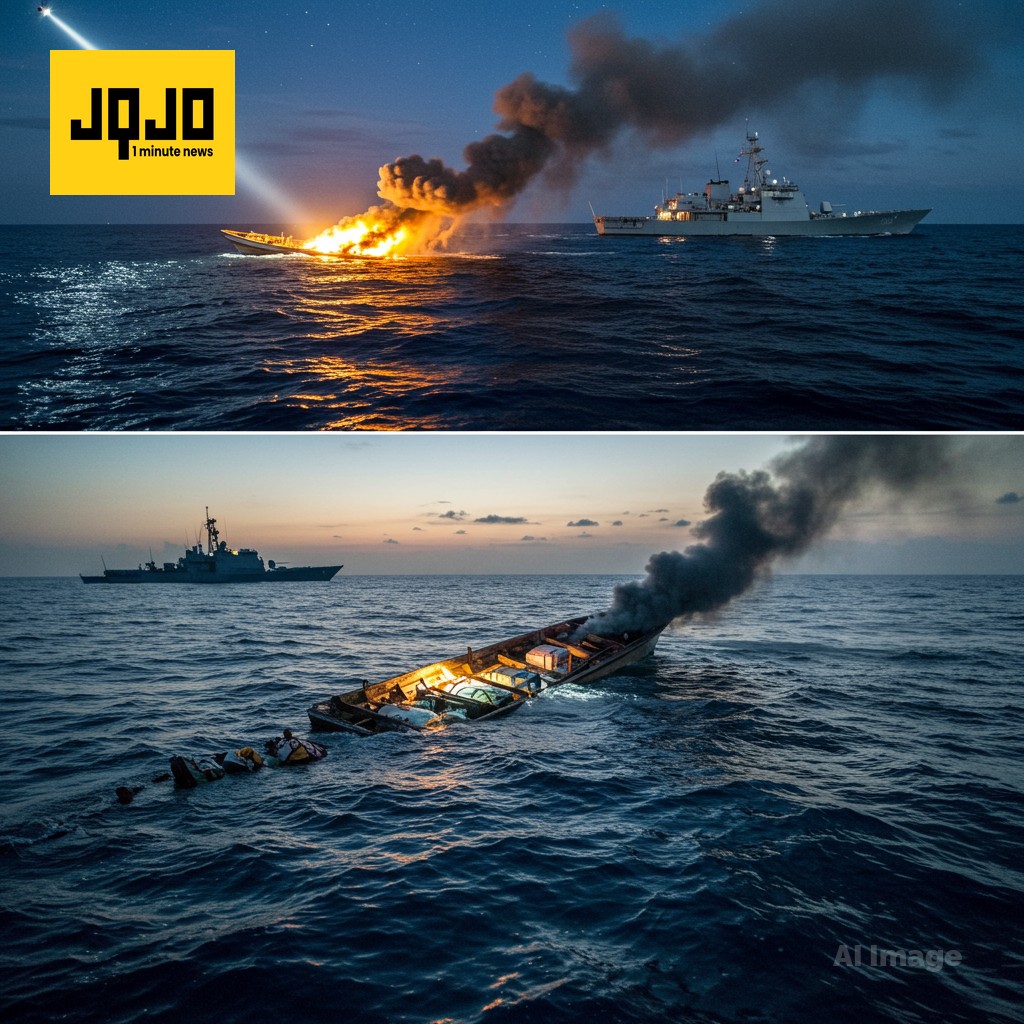 美军击沉加勒比海毒贩船只，三人死亡