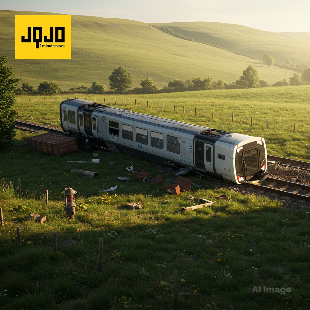 Policía británica descarta terrorismo tras apuñalamiento masivo en tren; dos heridos graves