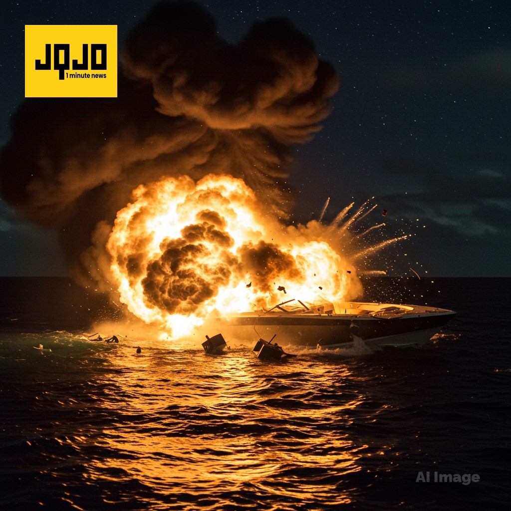 अमेरिकी सेना का कैरिबियन सागर में नशीली दवाओं की तस्करी करने वाले जहाज पर घातक हमला, तीन मरे