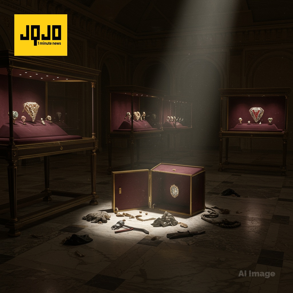 Vol de bijoux au Louvre : petits délinquants présumés responsables