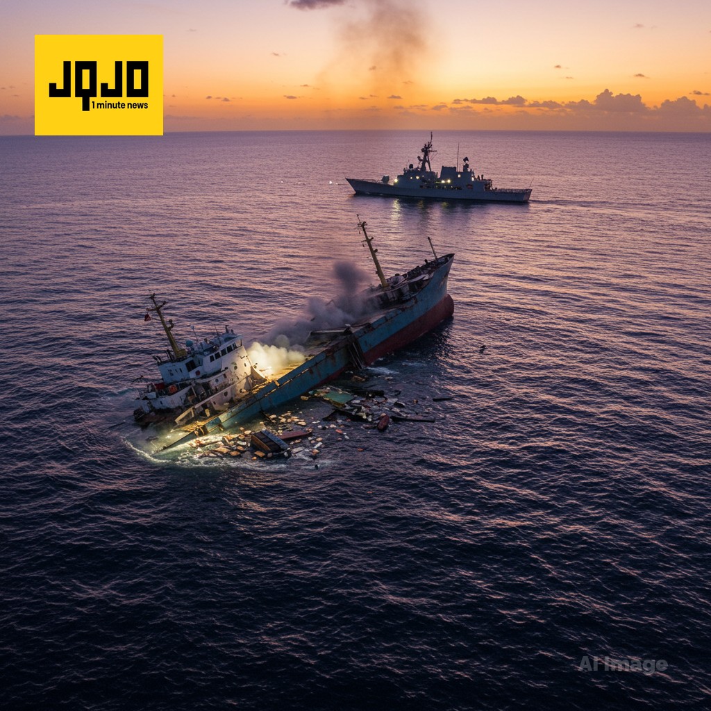 Ataque militar estadounidense en el Caribe deja tres muertos