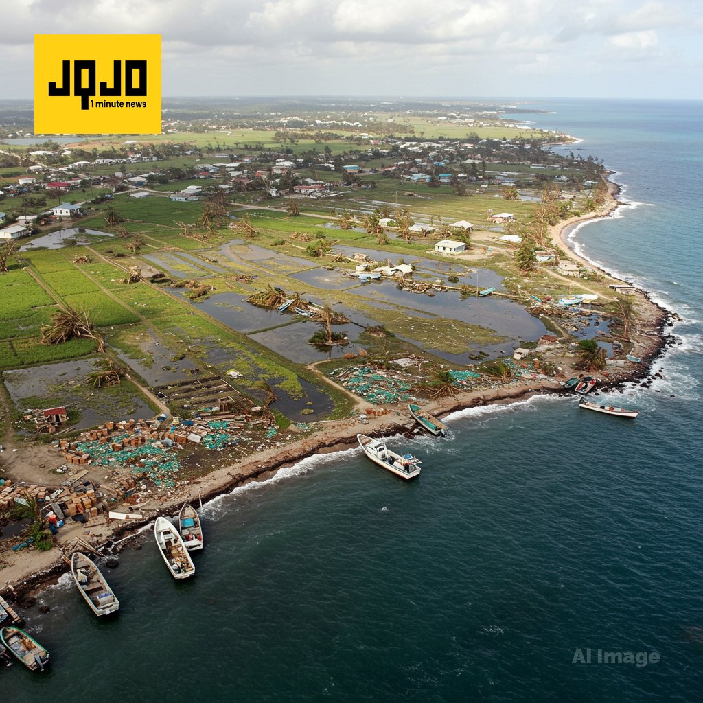 Hurricane Melissa devastates Caribbean farmers and fishers