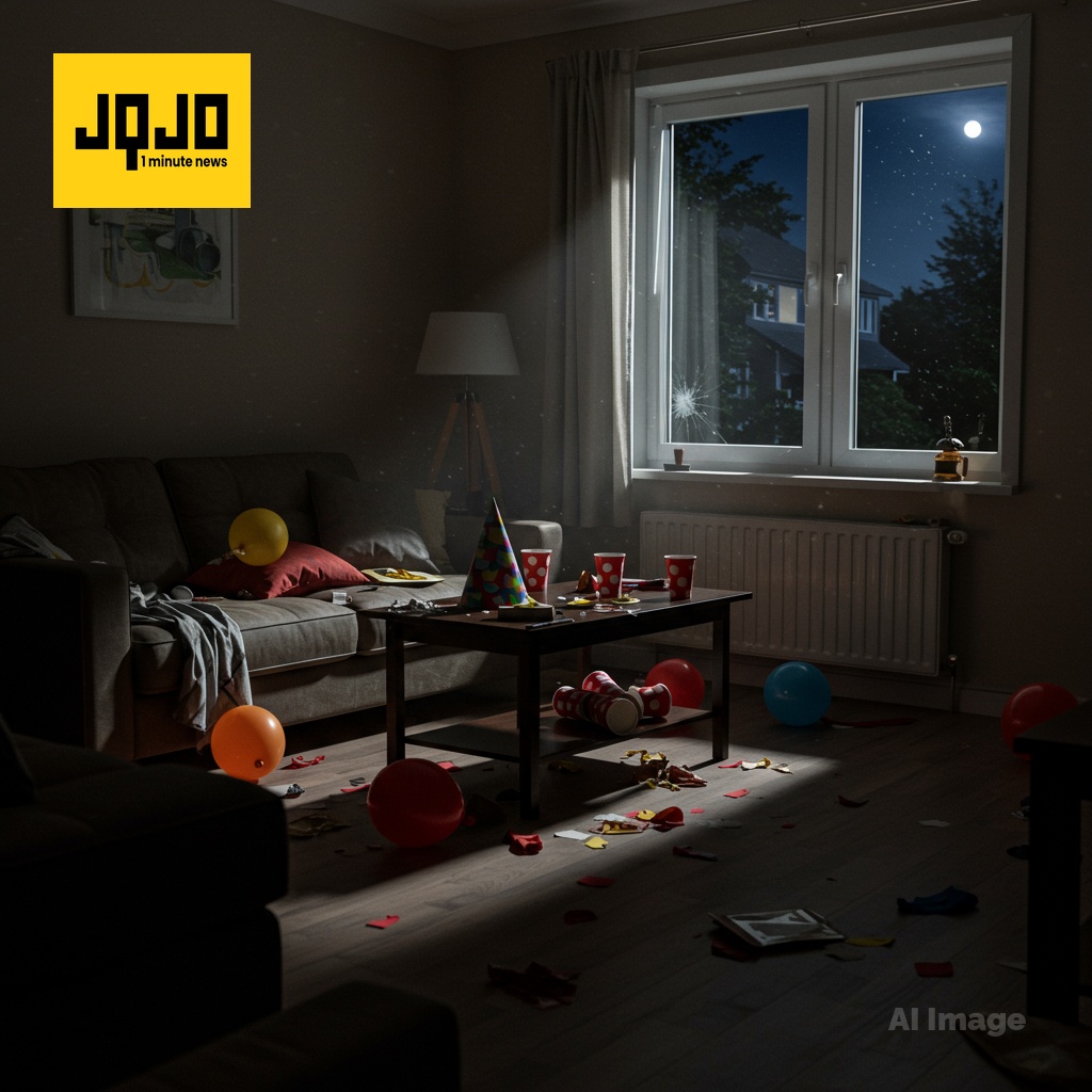 俄亥俄州青少年生日派对枪击事件，九人受伤