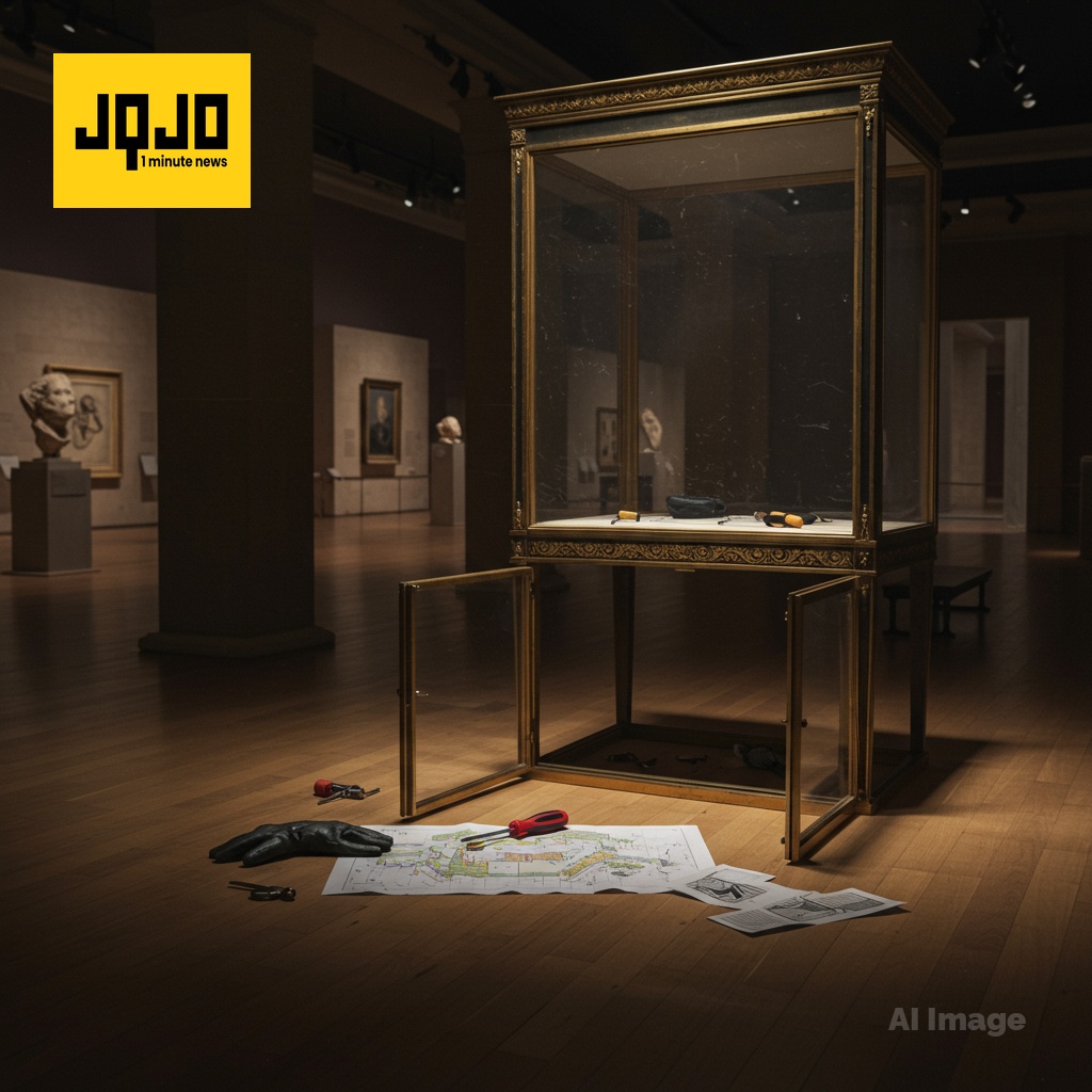 卢浮宫盗窃案嫌犯被指为当地人而非犯罪主谋