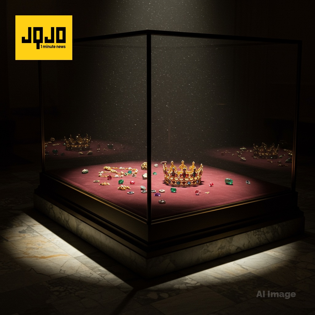 卢浮宫盗窃案：四名嫌疑人被捕，价值1.02亿美元皇冠珠宝失踪