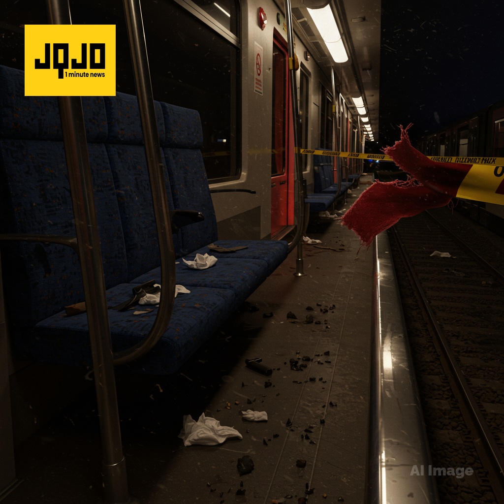 Hombre acusado de intento de asesinato por apuñalamiento en tren