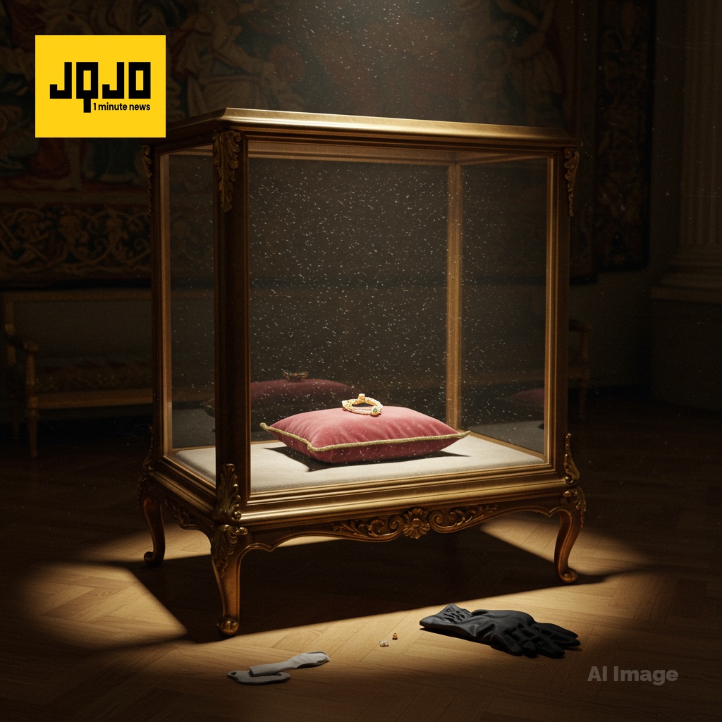 Trois suspects arrêtés dans le vol audacieux du Louvre, mais 100 millions de dollars de bijoux manquent