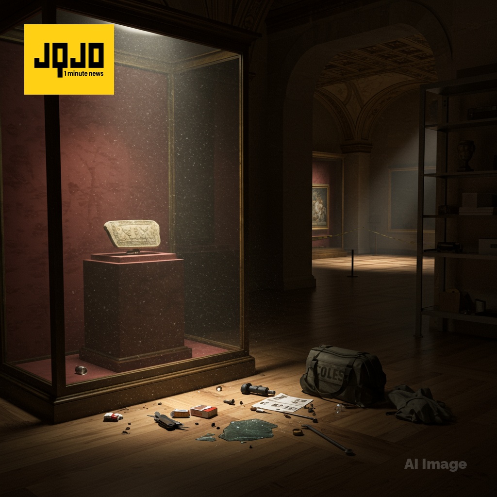 लूव्र डकैती: संदिग्ध स्थानीय अपराधी, संगठित अपराध से कोई संबंध नहीं