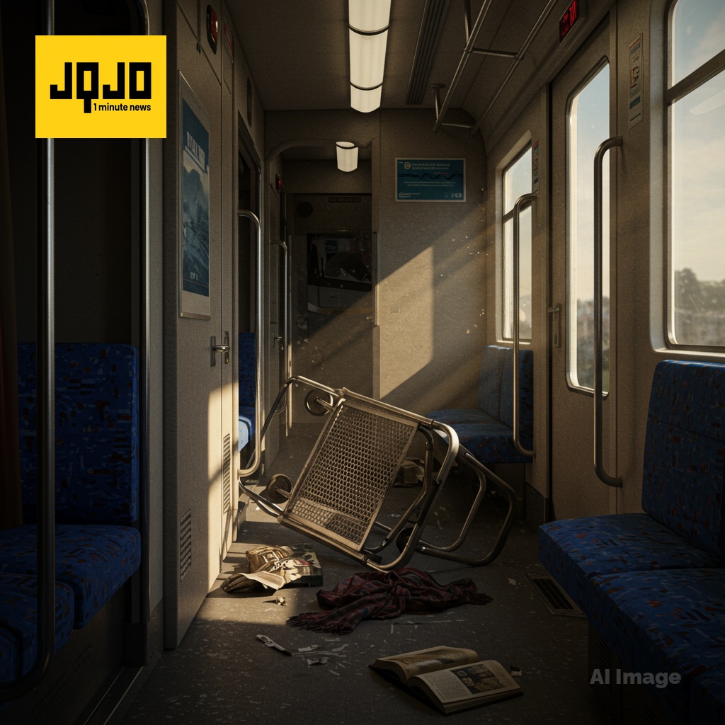 LNER ٹرین پر چاقو کے حملے کے بعد تیزی سے گرفتاری، 11 افراد ہسپتال میں داخل