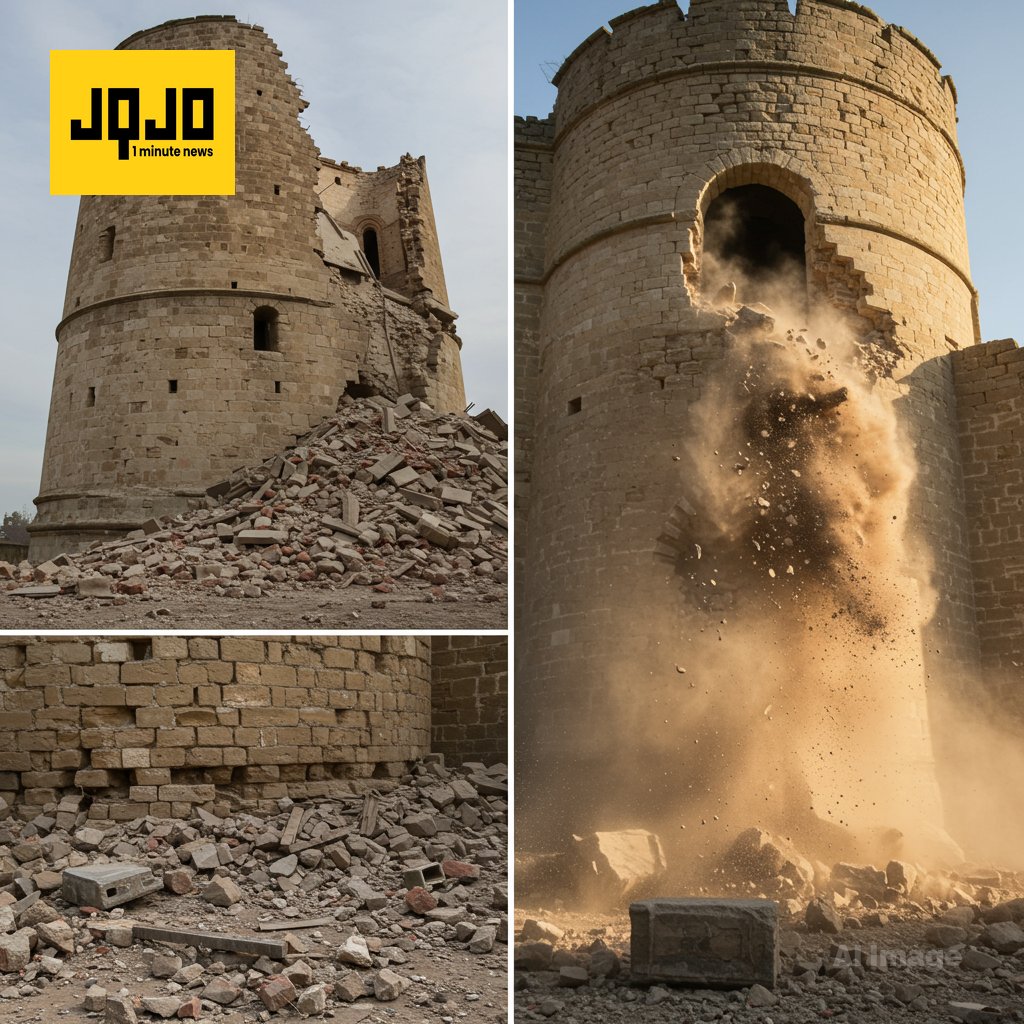 روم میں عمارت گرنے سے ایک مزدور ہلاک