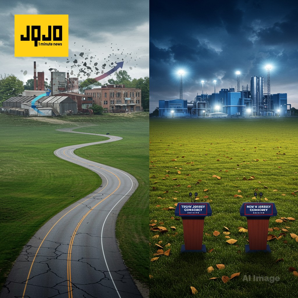 न्यू जर्सी में गवर्नर चुनाव: रिपब्लिकन का ट्रम्प से जुड़ाव बनाम डेमोक्रेट का विरोध