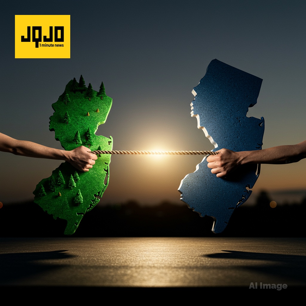 نیو جرسی کی گورنری کی دوڑ سخت، ڈیموکریٹ مکی شیرل 8 پوائنٹس سے آگے