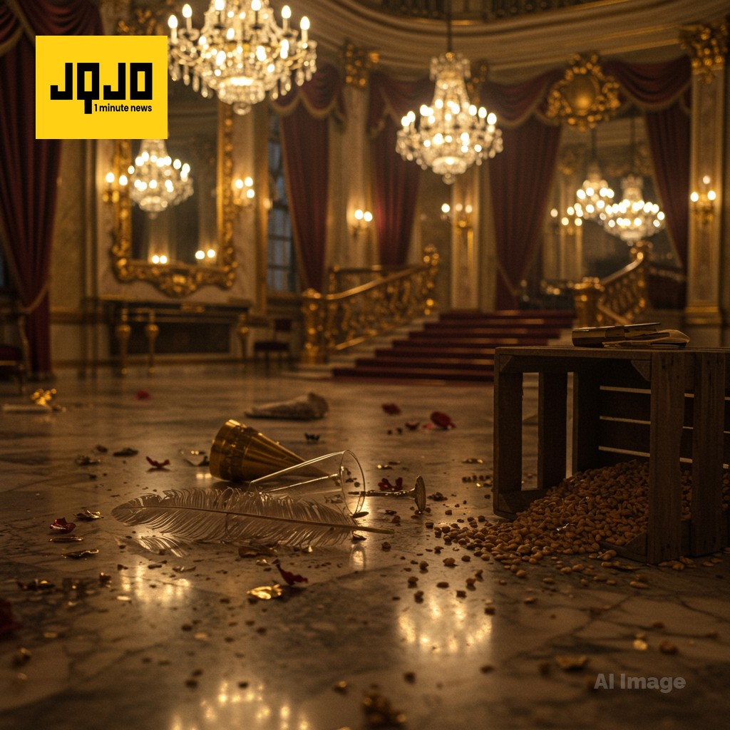 देर रात के मेज़बानों ने ट्रम्प की 'द ग्रेट गैट्सबी' थीम वाली हैलोवीन पार्टी पर कटाक्ष किया